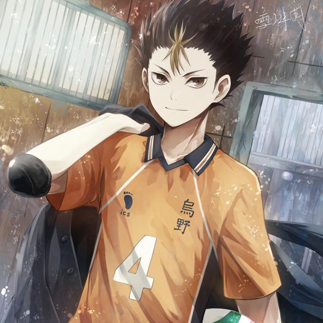 [16 ; 1,59] ❝Karasuno's Guardian Delty.❞「Lleno de energía, temperamental, fácil de enfadar, impulsivo e impaciente」【Libero】#RPHaikyuu