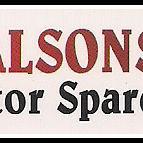 Welcome to Halsons Motor Spares. Were a UK based Company supplying car parts/accessories. We have a UK based branch in Manchester which has been (est. 1967).
