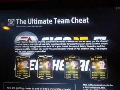 Play Ultimate Team the easy way - To get Fifa 15 FUT for PS3/PS4 free players, go on http://t.co/tnJr8oPZQu - Follow us on Instagram: @theultimateteamcheat