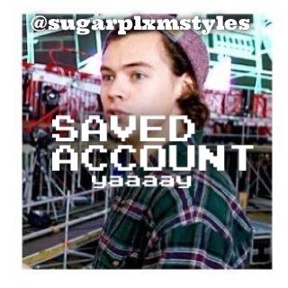 Hey! I just have you a free follow so will you please return the favor by following my main acc--- @sugarplxmstyles ? thanks! ☺️