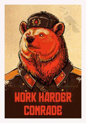 Work harder commrade.