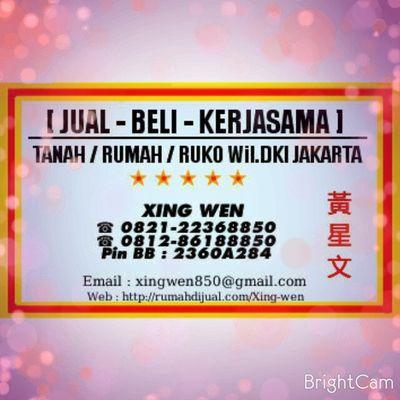 JUAL~BELI
TANAH/RUMAH/RUKO & Kerjasama
PT.MURSALIM INDONESIA
[DEVELOPER NUMBER 1 AND THRUSTWORTHY]
Pin bb: 2360A284
