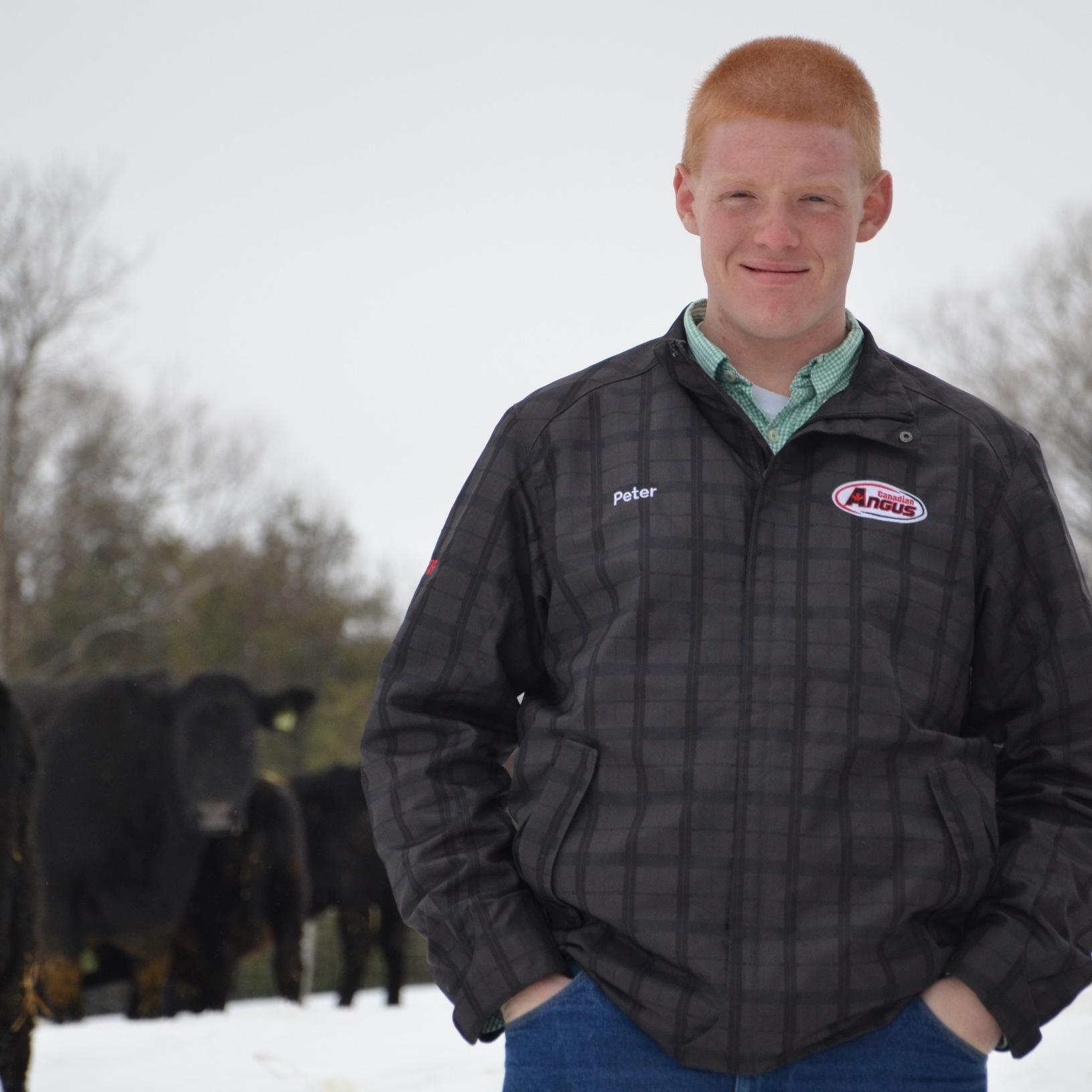 PeterbiltFarms's profile picture. OAC 16 ag biz, own and operate Stayner Water Services  calving some blacks, transforming dirt into soil and having fun along the way