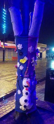 I am a tree and I once had a wooly jumper. I've been in the local papers too!