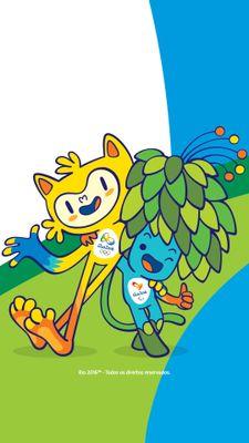 Somos os novos mascotes das olimpíadas e paraolimpíadas de 2016