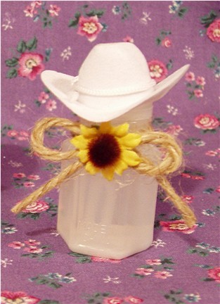 Supplier of wedding accessories, favors,soaps, unity candles, western cake toppers - specializing in western themes.