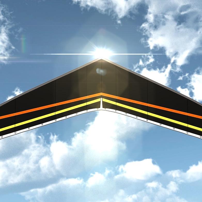 skyhigh333's profile picture. 3Dprint_factory_skyhighjp   ハンググライダーギアと武道の武器を作製。