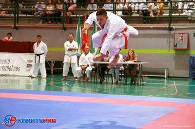 estudiante de fisioterapia, podiums nacionales e internacionales de karate