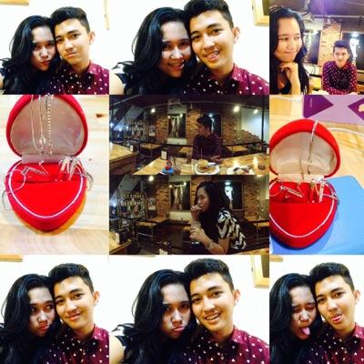 Bahagia dan nyaman itu jika disamping IndahNadyaFarrescantika:*({}) always love you yaya({}):* @indahnadyaf