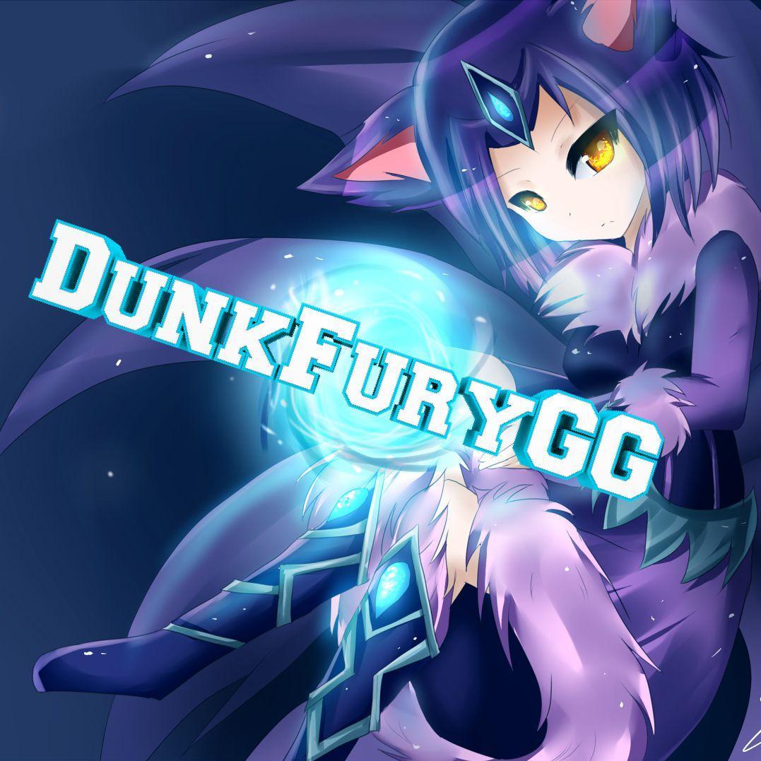 I'm a twitch streamer DunkFuryGG is my channel , I will tweet when ever i'm Streaming.