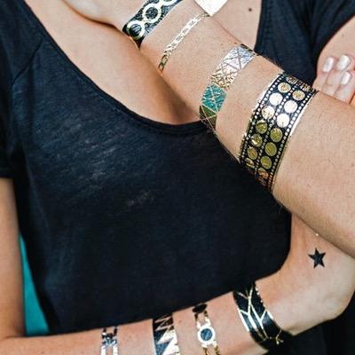 Los Fancy Tattoos son tatuajes temporales inspirados en joyas! Son super copados y gran tendencia!