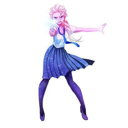 Soeur d'Anna, sixième année à Serdaigle.
