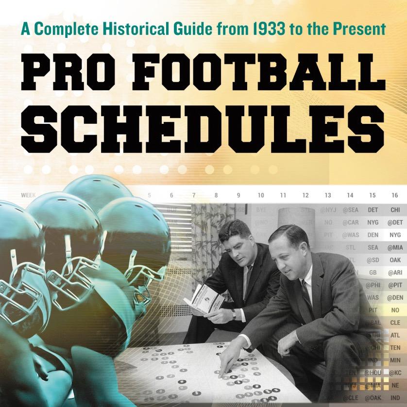 Pro Football Researcher. Author - Pro Football Schedules: A Complete Historical Guide from 1933 to the Present.