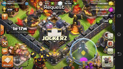 Clan Name: JOCKERZ - Loyal, Active, Fun, and Friendly. Join us for more sharing about Clash Of Clans!