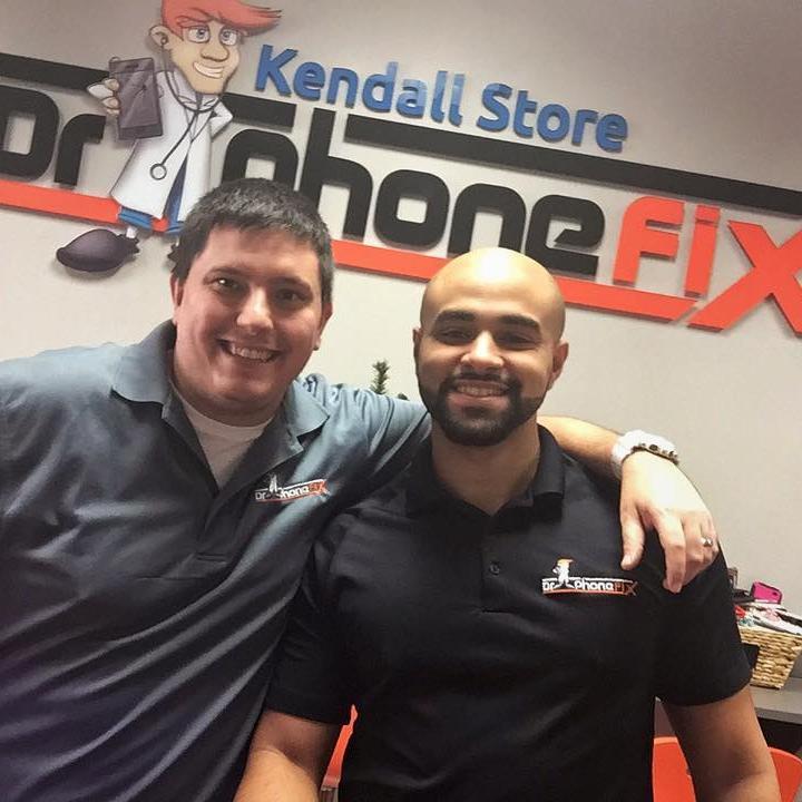 Located in Kendall Mall Plaza. Trained Technicians on site. We Fix iPhones, Computers and Tablets. Come see us today. We also carry cases and accessories