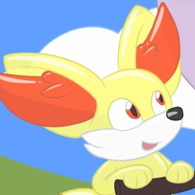 Hi im Fennekin im a fire pokemon also im cute^^ im lvl 57 and my owner is @TailsGoldFox. Bf is @RioluRio. I have a kid in me so no fights