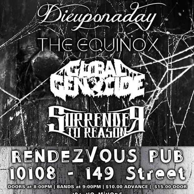 5 piece Metal band from Edmonton, AB Cody Perreault (Rhythm/Leads) Jordan Hexter (Vocals) Zayne Forsyth (Drummer) Ryan Dicaire (Bass) Jordan Kootenay (Leads)