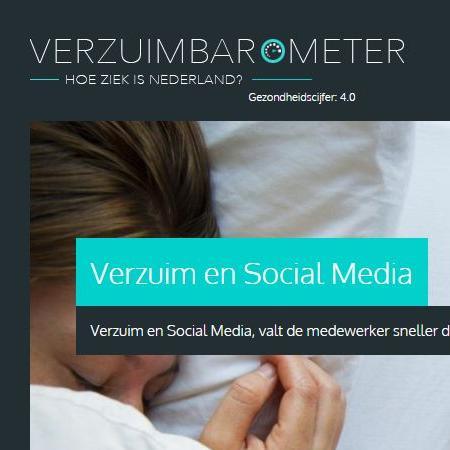 Verzuimbaromtr's profile picture. Check http://t.co/ksexxQRvMe voor een actueel overzicht van het ziekteverzuim in Nederland.