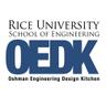 RICE_OEDK's profile picture. The Oshman Engineering Design Kitchen (OEDK) is Rice's multidisciplinary innovation design lab used by engineers from their freshman through senior years.