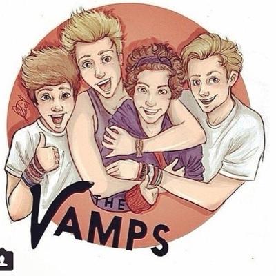 THE VAMPS i love you more than anyone!!! My favourite song is Risk it all