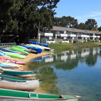 The Lagoons is a serene oasis to call home in Foster City, CA. Stop by to check out our kayak launch and take in the view.