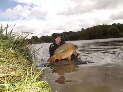 Carp fisherman