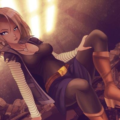 Some call me Android Eighteen, but you can call me Lazuli~. Let's try to be good friends, m'kay? #Lewd #Single