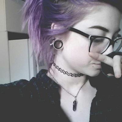 • wing your eyeliner. paint your nails black. chin up. you got this. you fucking own this •lmao fuck you / Sad / Depressed / Anime obsessed \