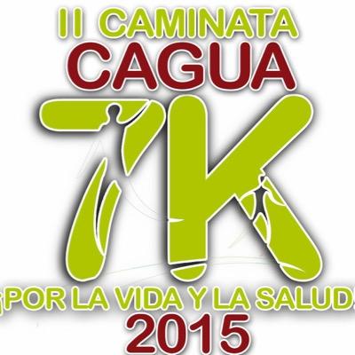 Caminata 7 kilómetros de Cagua Por La Vida y La Salud 08 de Febrero 2015.