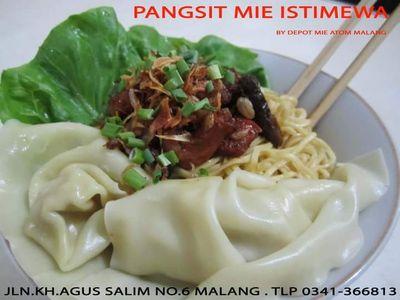 LIFE FOR A LONG TIME AND HAVE A BEAUTIFUL LIFE JUST LIKE NOODLE
FB :DEPOT MIE ATOM MALANG
TWITTER: @MieAtomMalang