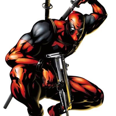 If you need your dirty work done then call me! The regenerating degenerate, the merc with the mouth, the guy who wont die, DEADPOOL! (RP)