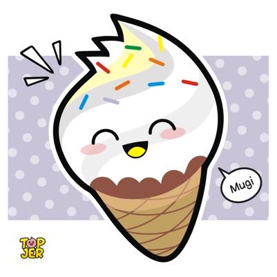 Topi Jerami Es Krim