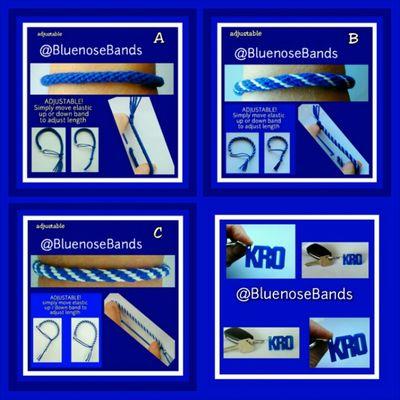 Hand made Blues coloured quality cotton wristbands; self fastening, distinctive + unique. Great deals for all followers, just tweet/DM me for more info.