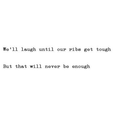 I might be hollow but I'm brave