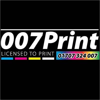 007 Print are your one stop print shop for anything from Business Cards to a Full Vehicle Wrap. Contact us on 01707 324 007.