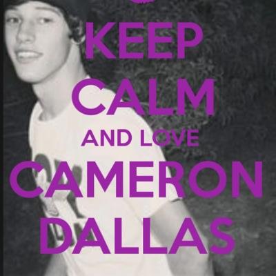 not the real cameron dallas but i sure do love him :-) official fan page so please follow and fave xx