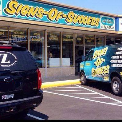 SignsOfSuccesss's profile picture. SOS is a 3M & PDAA Certified Sign shop that prides ourselves in using the best quality materials with the quickest turnaround for great pricing on any project
