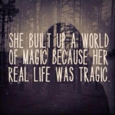 Sometimes we go a little crazy, trying to destroy the demons within...