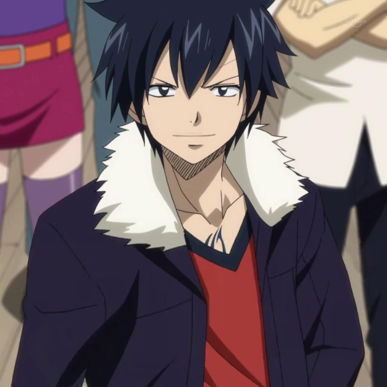 Natsu thinks he can beat me? We all know I'm the better-...I lost my shirt again...
