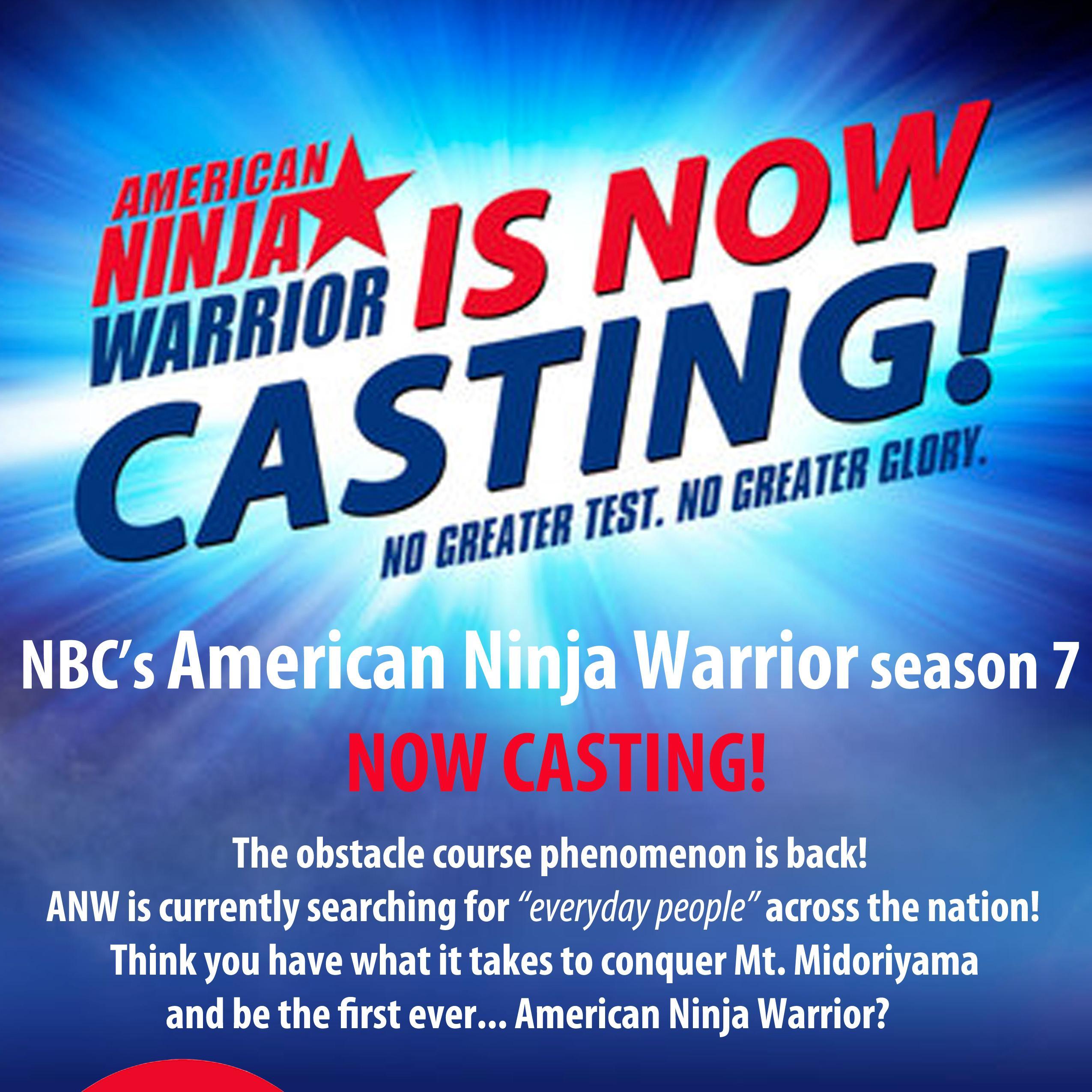 Casting Producer on NBC's American Ninja Warrior.