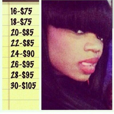 Hi ✋im (Master Stylist) Nolaraquel spealizing in natural hair, extentions, weaves, & cutz...yourstylistnola@gmail.com