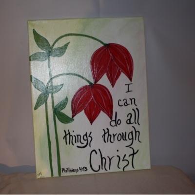Sharon's art inspired by God's Word.