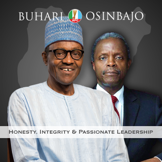 Twitter Rally For General Muhammadu Buhari and Professor Yemi Osinbajo 
for 2015 Nigeria Presidential Elections
Follow Official @buhariosinbajo