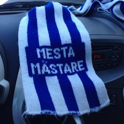 Ängel i själen som gläds och lider med IFK Göteborg i med och motgång.