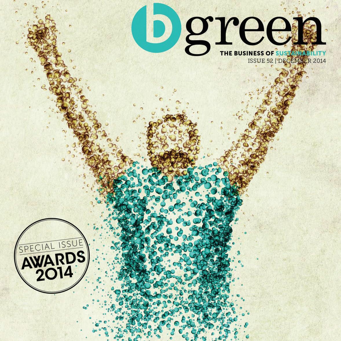 BGreen is the only magazine of its kind in the Middle East that exclusively covers green issues for B2B industries.