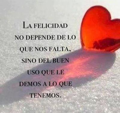 La vida tiene muchas opciones. No tienes que escoger siempre la que parece mejor, sino la que te haga más feliz.