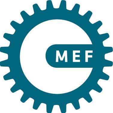 MEF representerer over 2300 anleggs- og skogsentreprenører, gjenvinnings- og avfallsbedrifter, samt brønnborere. Kontoen er ikke lenger i aktiv bruk.