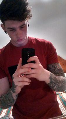 19, quarter italian, hence the second name, tattooist at Krisp Ink tattoo studio WV1 3DZ
