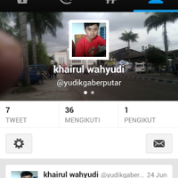 wahyudi (@yudikgaberputar) 's Twitter Profile