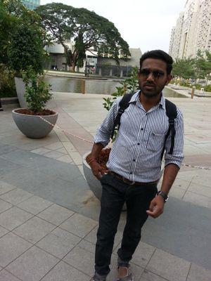 I am a student.